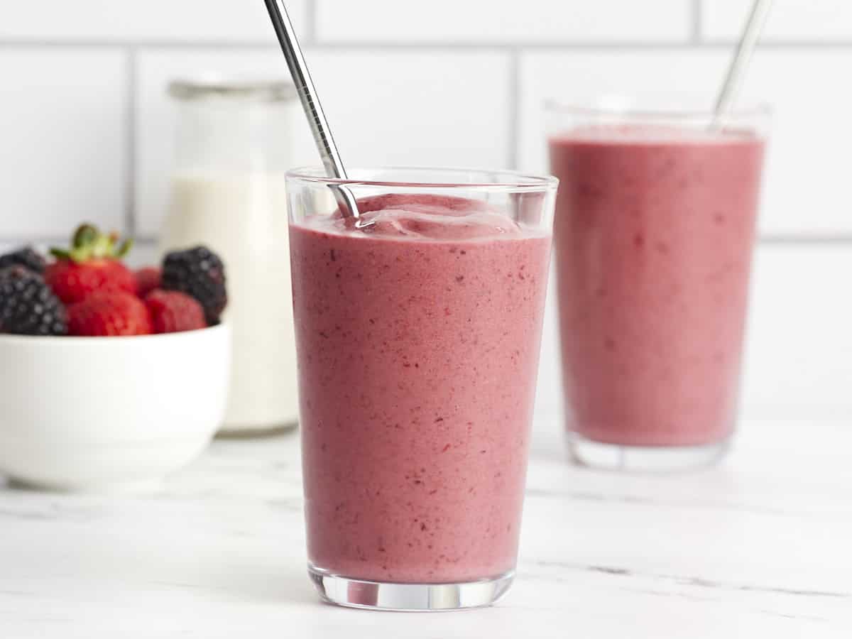 Image of strawberry smoothie